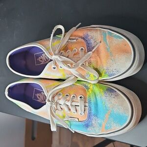 Vans Spray Paint Canvas Sneakers